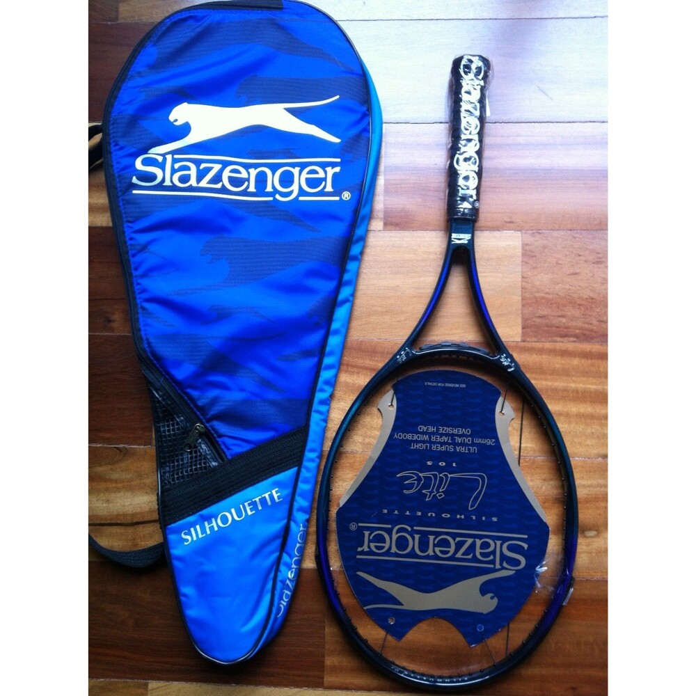 SLAZENGER Tennis Racket Silhouette 105 tennis Racquet 4-3/8 Size 3 NEW w/ Cover